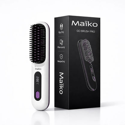 Profesionální cestovní žehlicí kartáč – Maiko™